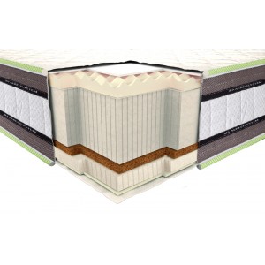 Матрас Ортопедический Neolux 3D Delux Латекс-кокос