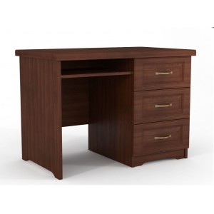 DreamLine Стол компьютерный с тумбой и выкатной полкой (бук)