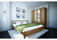 Кровать DreamLine Троя 1 (ясень)