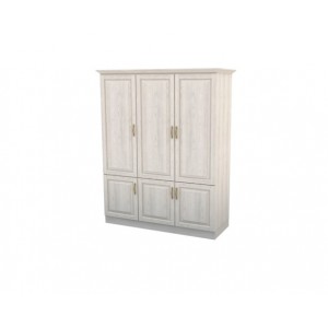 DreamLine Шкаф 3-х створчатый Эдем (МЛПД/бук)