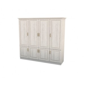 DreamLine Шкаф 4-х створчатый Эдем (бук)