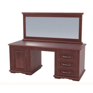 DreamLine Туалетный стол с зеркалом Палермо элит ясень