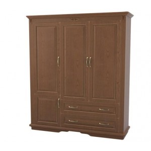 DreamLine Шкаф 3-х створчатый Палермо бук