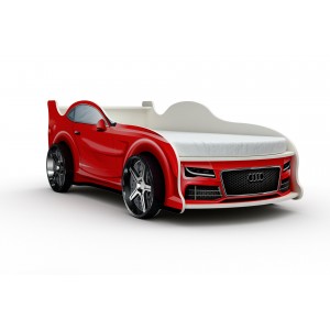 Кровать "Ауди Мини" Красная