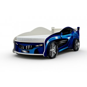 Кровать "Форсаж" Синяя