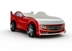 Кровать "Мерседес Мини" Красная