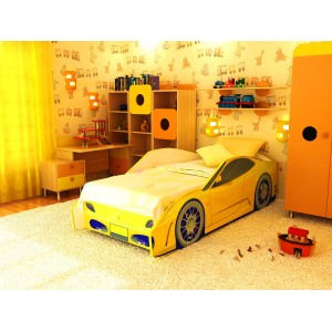 Кровать Феррари Престиж (Желтый)