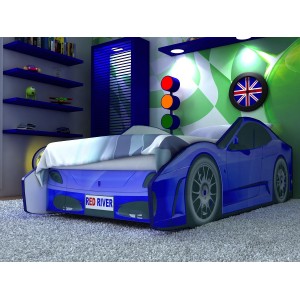 Кровать Феррари Эконом (Синий)