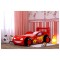 Кровать Молния 3D (красный)