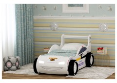 Кровать Молния 3D "Полиция"