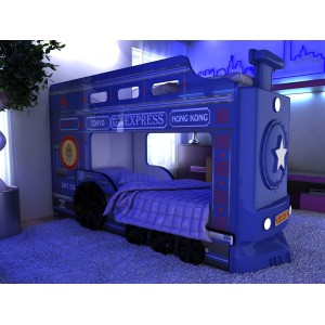 Кровать Паровоз "BRIZ"