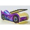 Кровать "Спорт кар 2 Сиреневая"