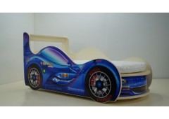 Кровать Спорткар Премиум Синяя