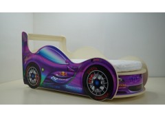 Кровать Спорткар2 Премиум Сиреневая