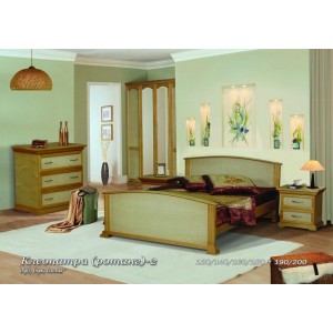 Кровать Фокин Клеопатра 2 (ротанг)