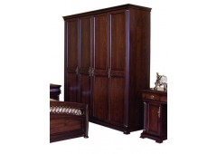 Нотти Шкаф 4-дверный M&K 9901 4 DOORS WARDROBE (ТЁМНЫЙ ОРЕХ)