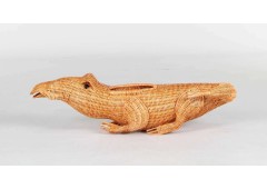 Декоративный элемент M&K С-01 цветочница (Крокодил) 71х18х28 см