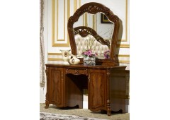 Столик туалетный M&K Виолетта 145х52х189 см (RED CHERRY)