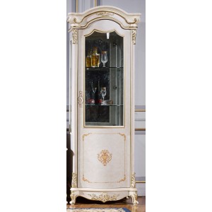 Витрина M&K Адель 1- дверная (правая) (Бежевый)