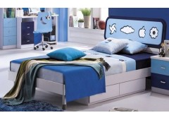 Кровать детская M&K MK-4600-BL (Синий)