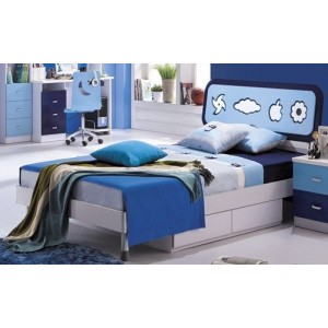 Кровать детская M&K MK-4600-BL (Синий)