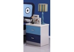 Тумбочка прикроватная M&K MK-4601-BL (Синий)