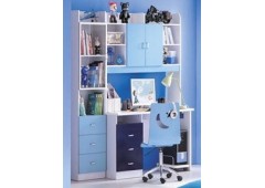 Письменный стол M&K MK-4603-BL (Синий)