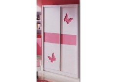 Шкаф купе 2-х дверный M&K MK-4607-PI (Розовый) Шкаф купе 2-х дверный M&K MK-4607-PI (Розовый)