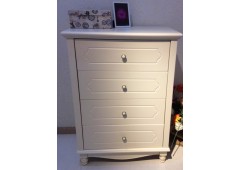 Комод 4 ящика M&K MK-4614-IV (Слоновая кость)
