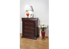 Нотти Комод с 5-ю ящиками M&K 9901 CHEST OF 5 DRAWERS (ТЁМНЫЙ ОРЕХ)