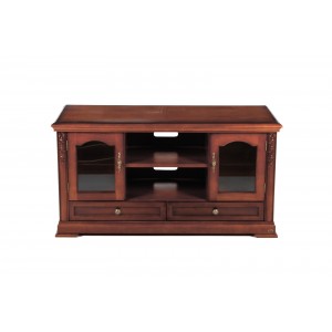TV-тумба M&K С05 "TV CABINET" (130*55*68 см) (Темный орех)