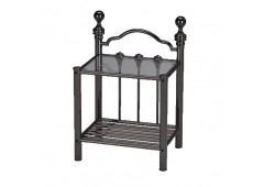 Тумба прикроватная M&K A4163 (Черный Никель)