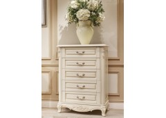 Комод M&K "Милано" (CHEST) 79х49х107 см (Слоновая кость)
