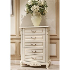 Комод M&K "Милано" (CHEST) 79х49х107 см (Слоновая кость)