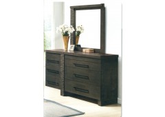 Комод с зеркалом M&K "Роберта" Chest 3955-DT (Dark Wenger)