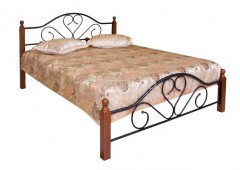 Кровать M&K FD 802 90х200 (Темная вишня) Кровать M&K FD 802 90х200 (Темная вишня)