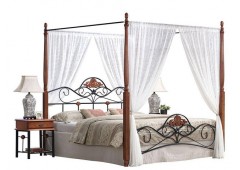 Кровать M&K PS 8815 (Темная вишня)