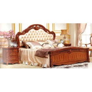 Кровать M&K Виолетта 180*200. Изголовье ткань (RED CHERRY)