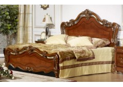 Кровать M&K Виктория BED (180х200) (Темный орех)