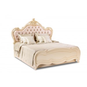 Кровать M&K "Милано" 8802-A 180*200 см (Слоновая кость)