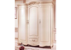 Шкаф M&K "Милано" 8803-B 3-дверный 175х64х216 см (Слоновая кость)