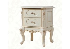 Тумба прикроватная M&K "Милано" 8802-A 60х45х65,5 см (Слоновая кость)