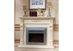 Портал для камина M&K "Милано" Fireplace, 147х37х127 см (Слоновая кость)