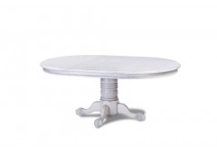 Стол M&K HNDT - 4872 SWC (Белый антик (с патиной))