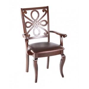 Стул M&K 7084 A "Cappuccino" (Темный орех)